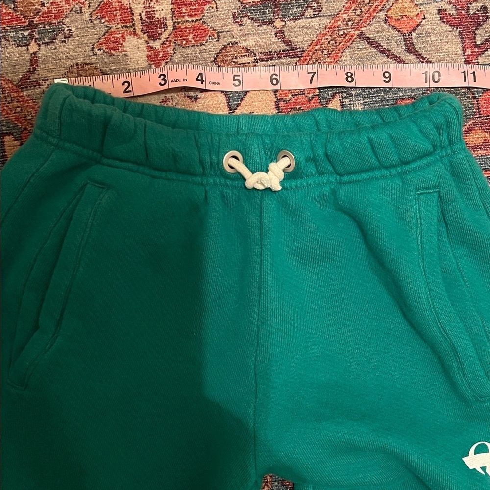 Palm Angels Girls Classic Overlogo Sweatpant, Green size 6 - Picture 6 of 9